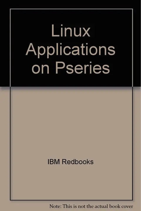 Cover of Linux Applications on Pseries