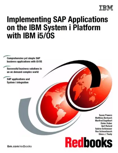 Cover of Implementing SAP Applications on the IBM System i Platform with IBM i5/OS