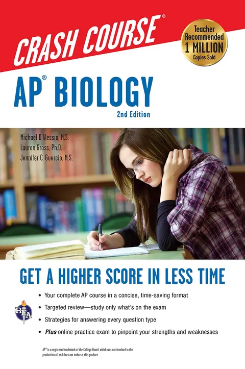 Cover of AP Biology Crash Course