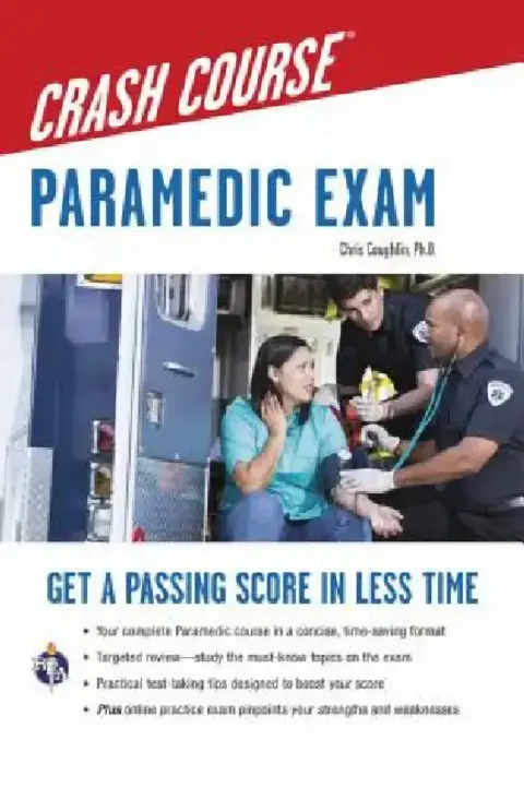 Cover of Paramedic Crash Course with Online Practice Test
