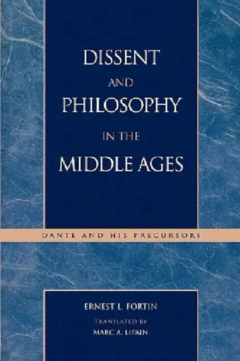 Cover of Dissent and Philosophy in the Middle Ages
