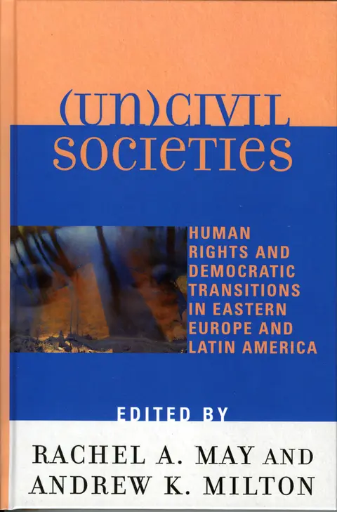 Cover of Uncivil Societies