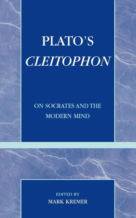 Cover of Plato's Cleitophon