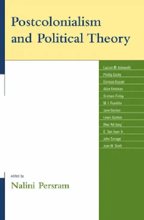 Cover of Postcolonialism and Political Theory