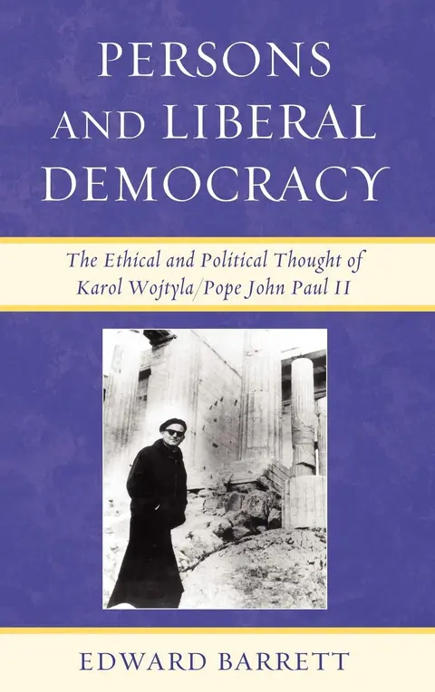 Cover of Persons and Liberal Democracy
