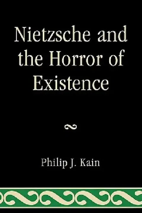 Cover of Nietzsche and the Horror of Existence