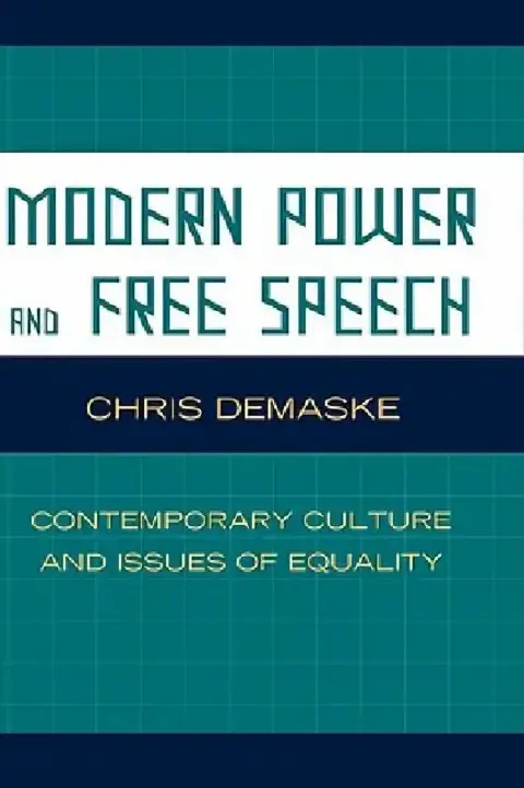 Cover of Modern Power and Free Speech