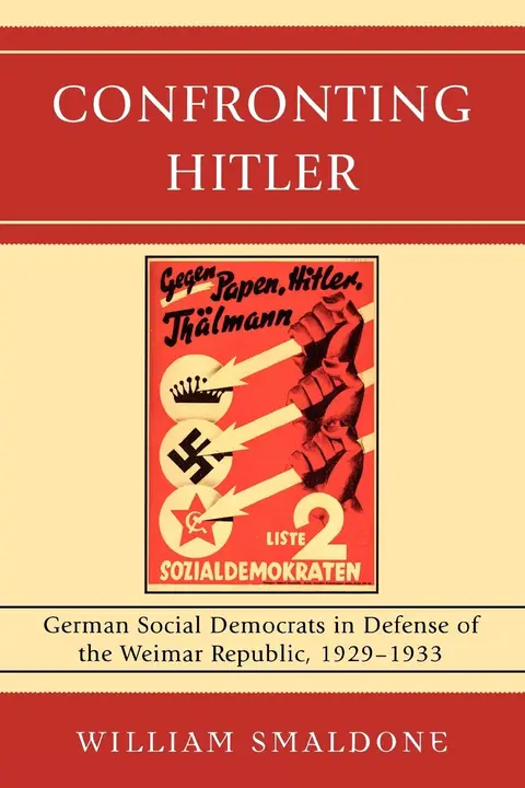 Cover of Confronting Hitler