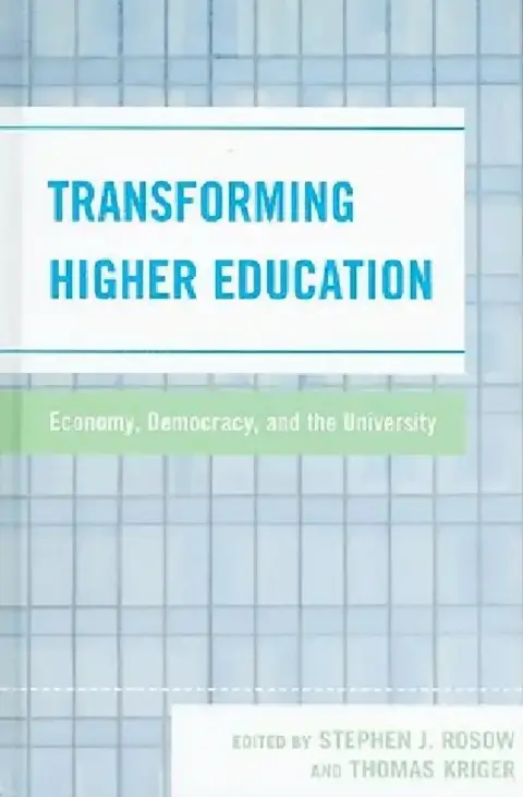 Cover of Transforming Higher Education