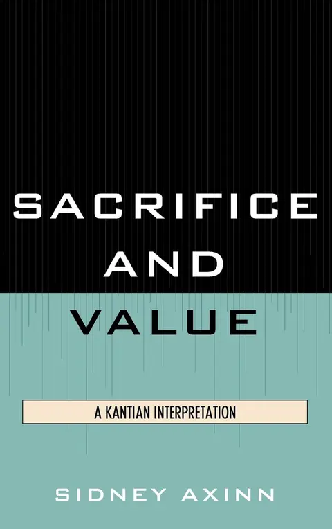 Cover of Sacrifice and Value