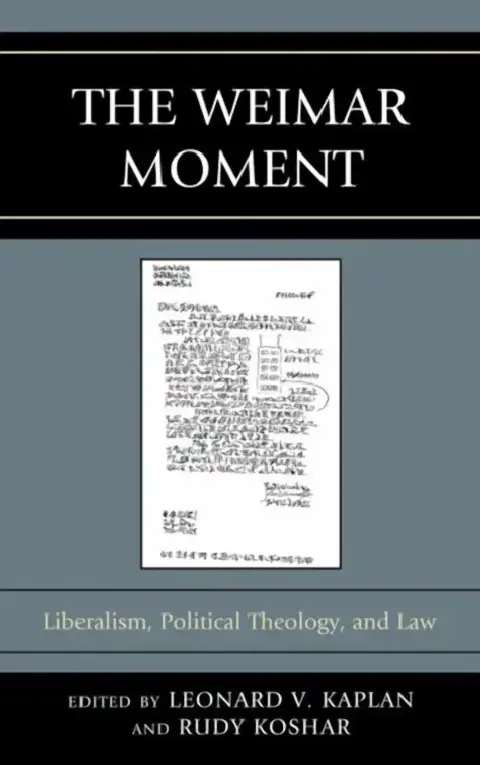 Cover of Weimar Moment