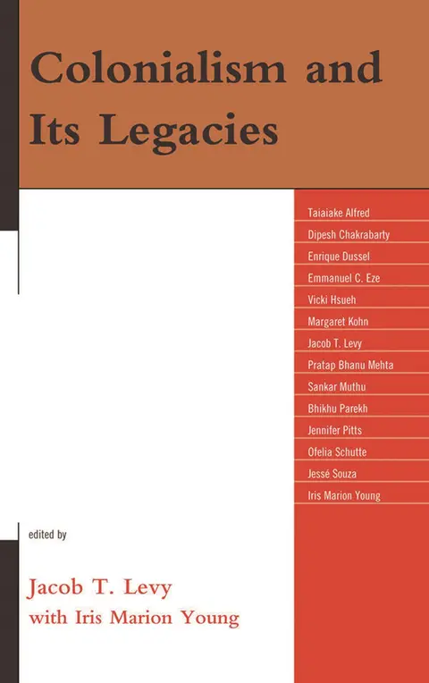 Cover of Colonialism and Its Legacies