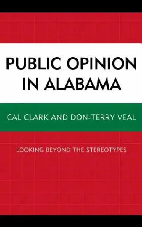 Cover of Public Opinion in Alabama