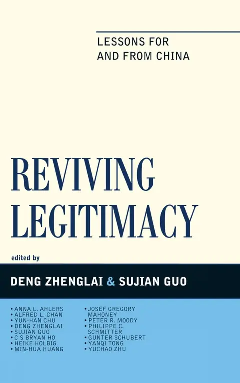Cover of Reviving Legitimacy