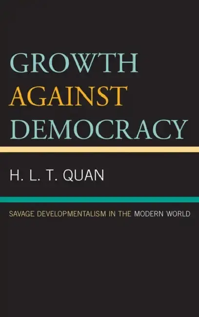 Cover of Growth against Democracy