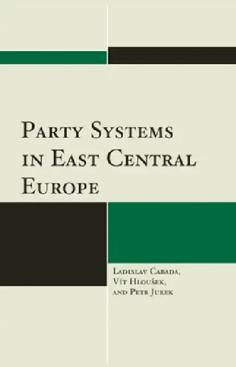 Cover of Party Systems in East Central Europe