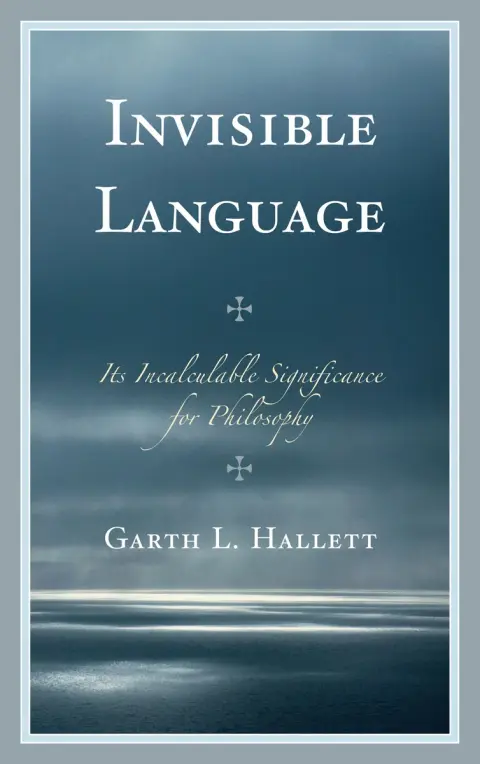 Cover of Invisible Language