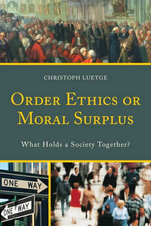 Cover of Order Ethics or Moral Surplus