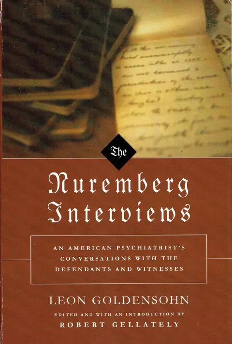 Cover of The Nuremberg Interviews