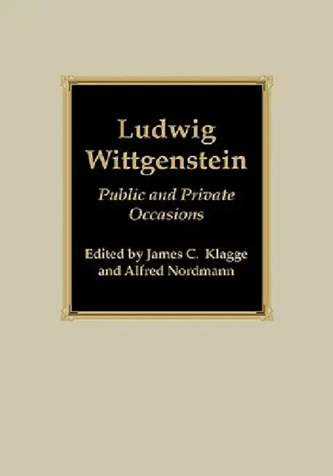 Cover of Ludwig Wittgenstein