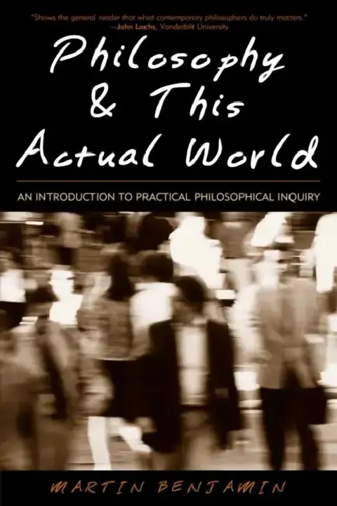 Cover of Philosophy & This Actual World