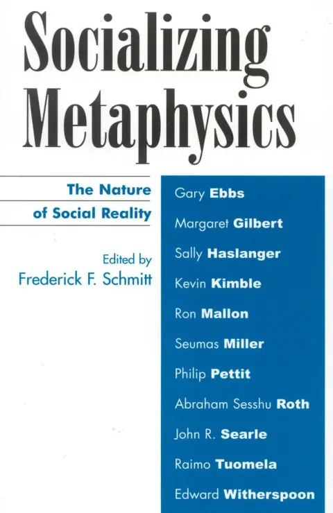 Cover of Socializing Metaphysics
