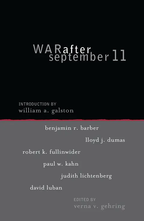 Cover of War After September 11