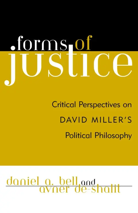 Cover of Forms of Justice