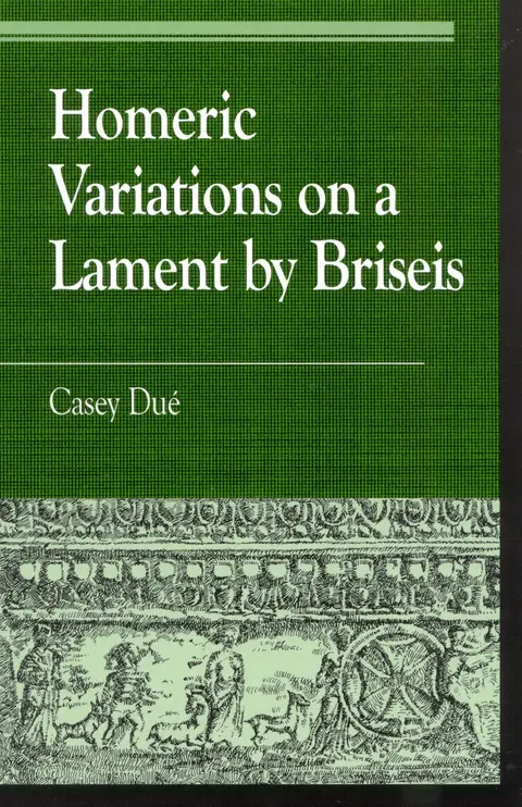 Cover of Homeric Variations on Lament by Briseis