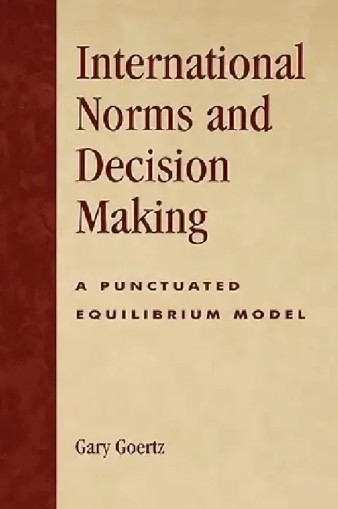 Cover of International Norms and Decisionmaking