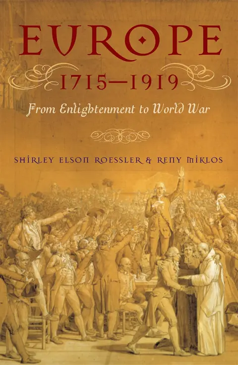 Cover of Europe 1715-1919