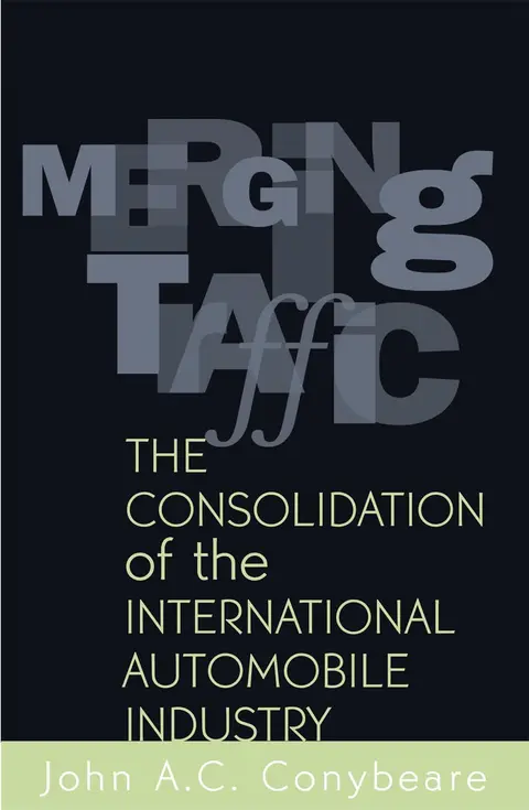 Cover of Merging Traffic