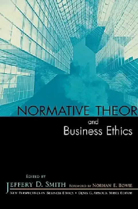 Cover of Normative Theory and Business Ethics