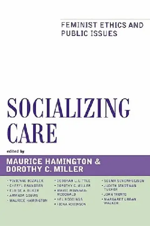 Cover of Socializing Care