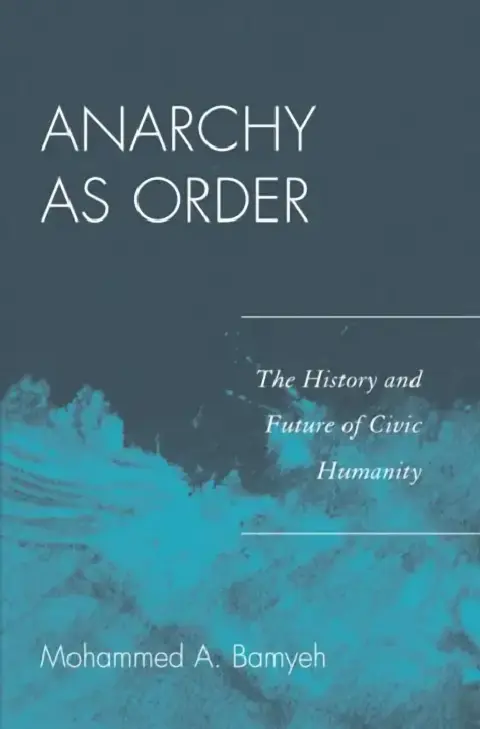 Cover of Anarchy as Order