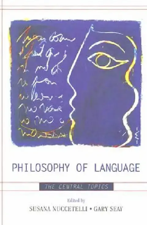 Cover of Philosophy of Language