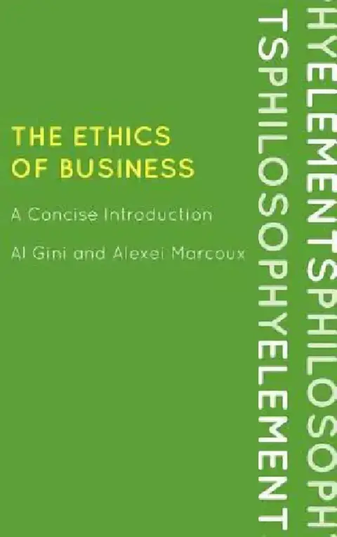 Cover of The Ethics of Business