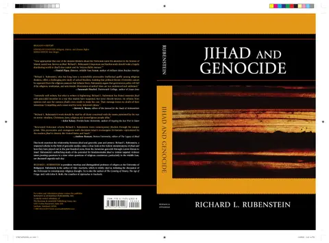 Cover of Jihad and Genocide