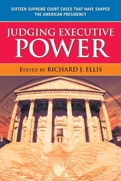 Cover of Judging Executive Power