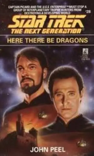 Cover of Here There Be Dragons