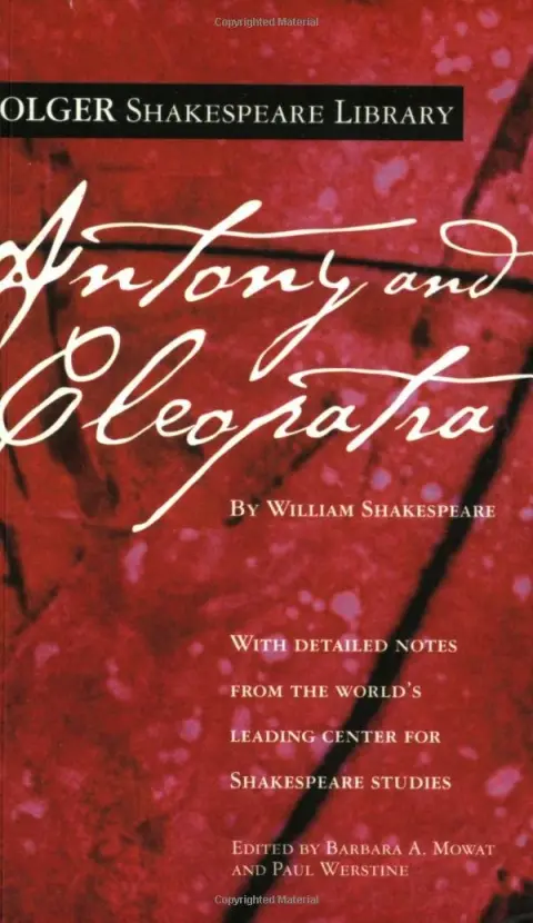 Cover of Antony and Cleopatra
