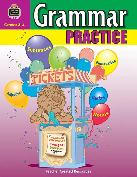 Cover of Grammar Practice, Grades 3-4
