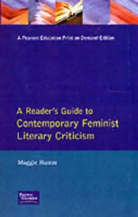 Cover of A Readers Guide to Contemporary Feminist Literary Criticism