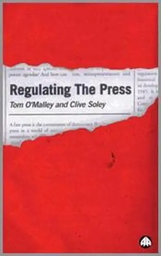 Cover of Regulating the Press