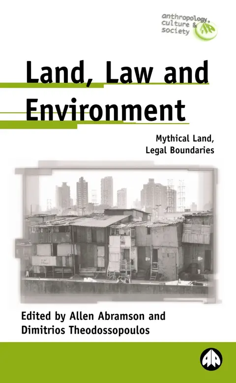 Cover of Land, Law and Environment