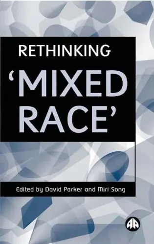 Cover of Rethinking 'Mixed Race'