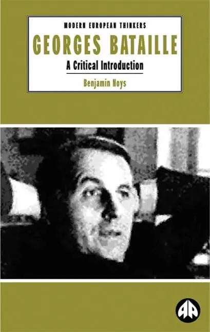 Cover of Georges Bataille