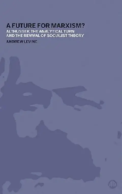 Cover of A Future for Marxism?