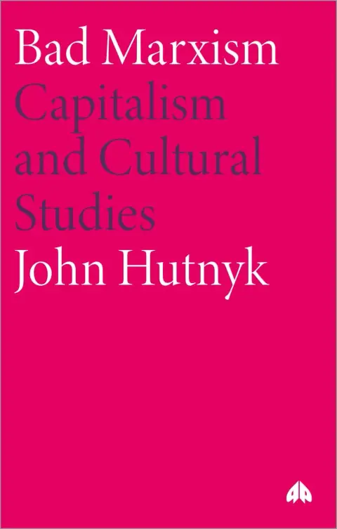 Cover of Bad Marxism