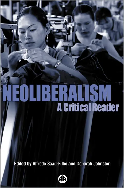 Cover of Neoliberalism